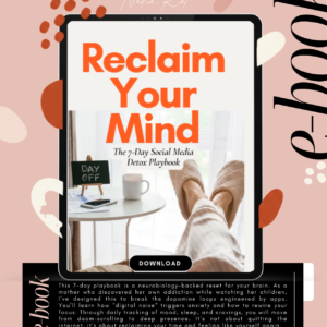 The 7 Day Social Media Detox Playbook by Nadia K