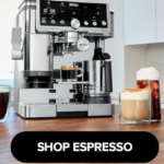 Ninja Luxe Café Premier 3-in-1 Espresso Machine, Drip Coffee, & Rapid Cold Brew | Built-in Coffee Grinder, Hands-Free Milk Frother, Assisted Tamper for Cappuccinos & Lattes | Stainless Steel |