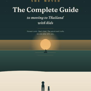 Everything you need to move to Thailand with kids: visa options, real cost-of-living numbers, school comparisons, neighbourhood guides, healthcare, and honest emotional advice — from a parent living it in Phuket.
