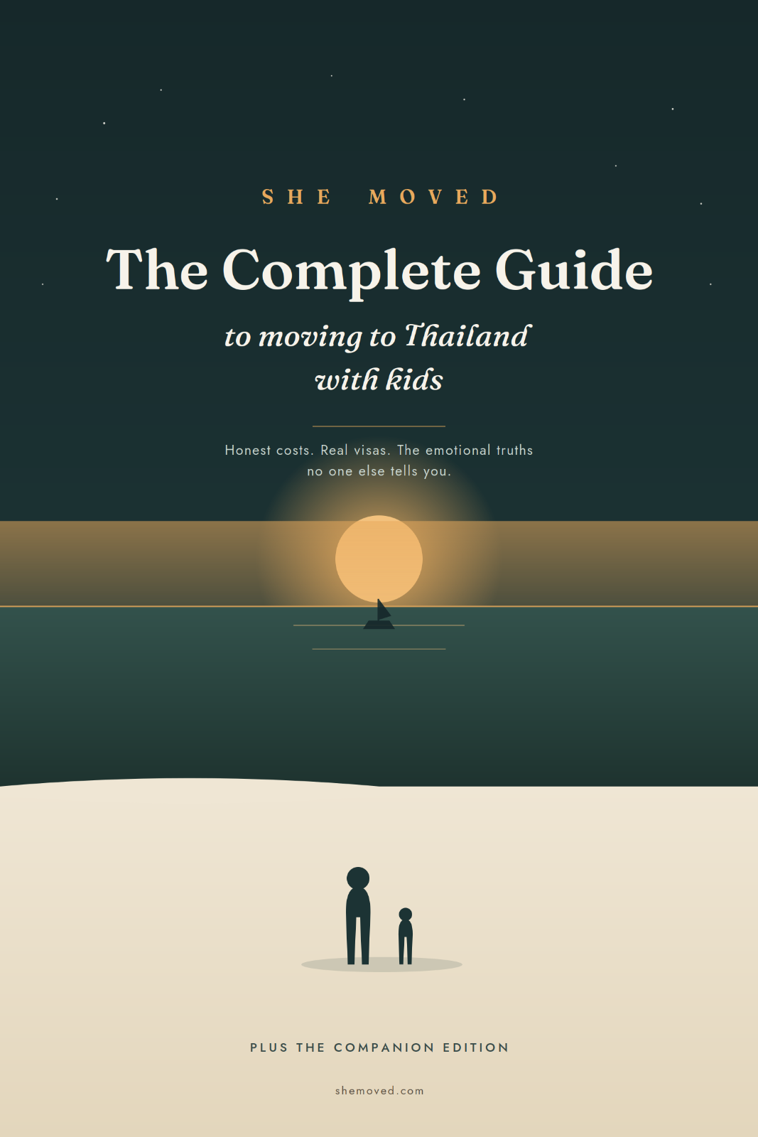 Everything you need to move to Thailand with kids: visa options, real cost-of-living numbers, school comparisons, neighbourhood guides, healthcare, and honest emotional advice — from a parent living it in Phuket.